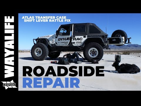 ATLAS Transfer Case Shift Lever Rattling or Vibrating HOW TO FIX