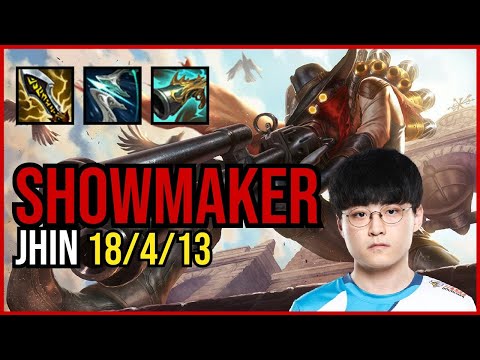 SHOWMAKER - JHIN vs. TRISTANA ADC | KR CHALLENGER | PATCH 10.25