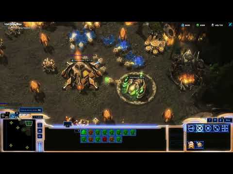 Playing Starcraft 2: UoP Campaign Mission1