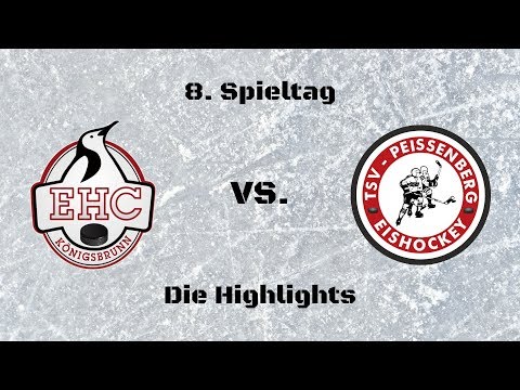EHC Königsbrunn "Pinguine" vs. TSV Peißenberg "Eishackler" | Die Highlights