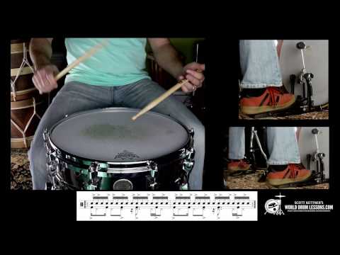 Maracatu for Drumset Part 1 Lesson Preview - World Drum Lessons