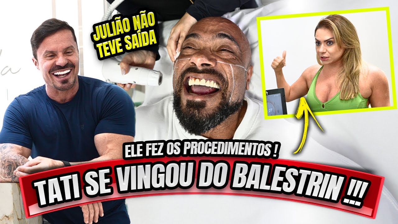 TATI APARECEU E SOBROU PARA O BALESTRIN - ELE FEZ OS PROCEDIMENTOS ESTÉTICOS