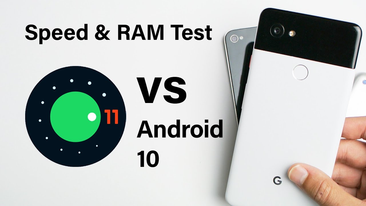 Pixel 2 XL Android 11 vs Android 10 Speed Test!
