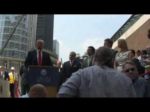 Donald Trump, Chicago press conference, 5/24/07, Part two