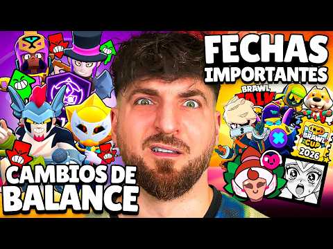 NO TE PIERDAS ESTAS FECHAS !!! CAMBIOS DE BALANCE | CAMBIO EN LA TIENDA Y MAS en BRAWL STARS