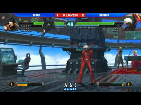 A&C's First Tournament 2012 - KOFXIII - Isaac Vs Brian C