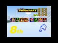 Game Over Mario Kart 64 Nintendo 64