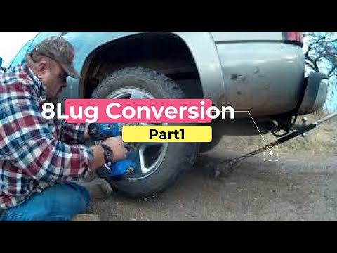 Chevrolet 2500HD 8lug 8x6.5 to 8x180 wheel/tire/lug conversion