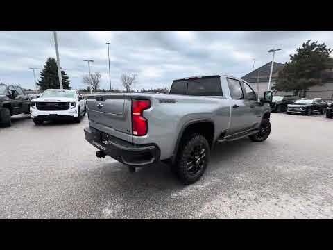 2026 Chevrolet Silverado 2500HD 4WD Crew Cab Standard Box LT in Gray for sale at Boyer Pickering Chevrolet Cadillac Buick GMC Ltd. in Pickering, ON