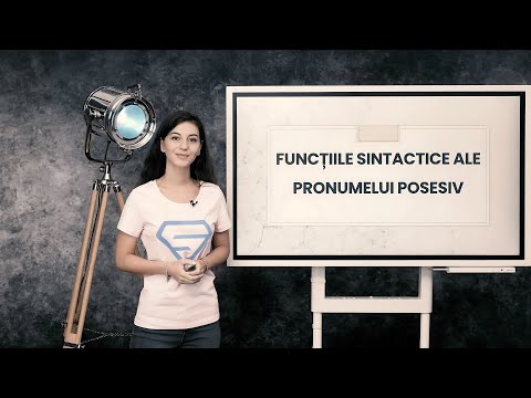 Funcţii sintactice ale pronumelui posesiv: subiect, complement şi circumstanţiale - Clasa a VII-a