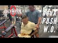 Olympia week - chest shoulders workout on neuX plus press conference Dexter Jackson tribute