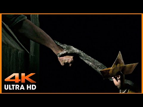 IT Chapter Two (2019) - Bill Sees An Illusion Of Georgie In The Sewer Scene [Open Matte 4K UHD]￼