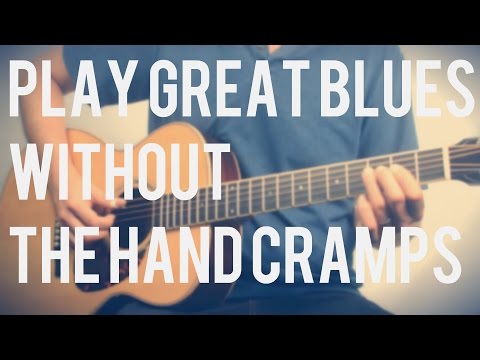 Play Great Blues Without Tough Stretches & Hand Cramps | Tuesday Blues 082