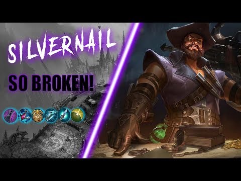 SIlvernail CRYSTAL POWER INSANELY OVER POWERED! - Vainglory 5v5
