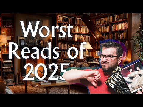 The 10 Worst Books I Read in 2025 (Biggest Reading Disappointments)