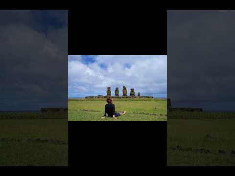 Ahi Tahai, Isla de Pascua 🇨🇱 #travel #worldtravel #traveler #isladepascua #easterisland