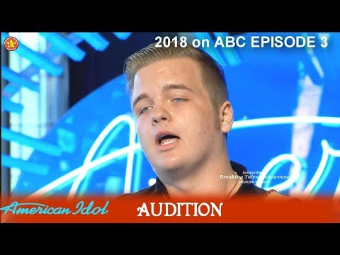 Caleb Lee Hutchinson great Voice "If It Haven't Been For Love" Audition American Idol 2018 Episode 3
