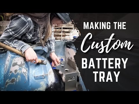"Making the Custom Battery Tray" | Ep. 9 | Datsun 260Z Build