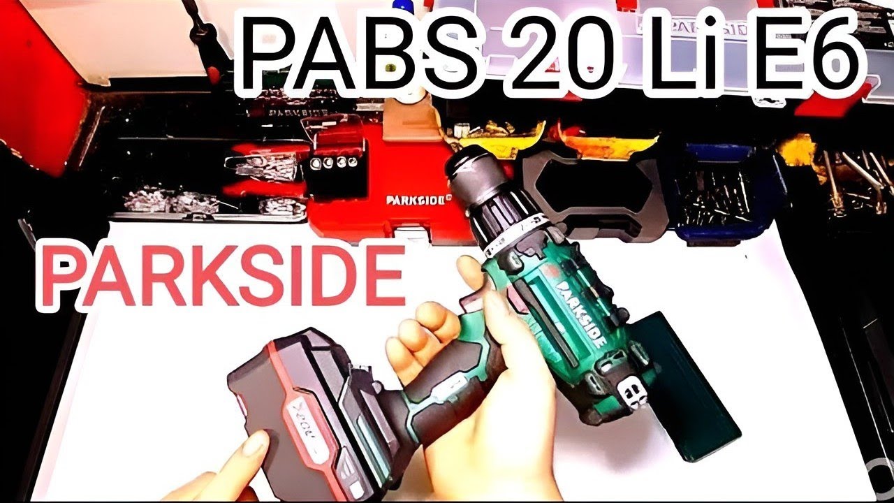 Parkside PABS 20 Li E6- Cordless drill(English Subtitles ) /  parkside e6 20 v#parkside #lidl