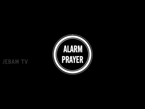 6:00 Pm 1 Miniute Prayer | Alarm Prayer | Pr Justin c Timothy | JEBAM TV