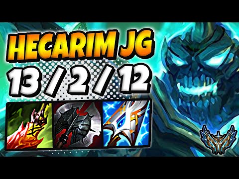 Hecarim vs Udyr [ Jungle ] Lol Korea Challenger Patch 12.22 ✅