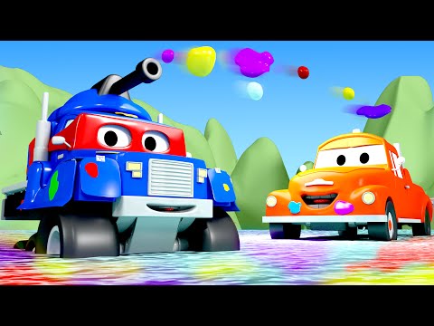 Tenk Carl - Super Kamion Carl u Auto Gradu 🚚 ⍟ Crtići za djecu