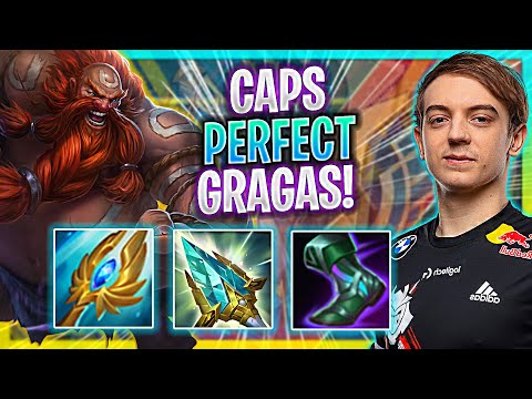 CAPS PERFECT GAME WITH GRAGAS! | G2 Caps Plays Gragas Mid vs Jayce! | Season 2023