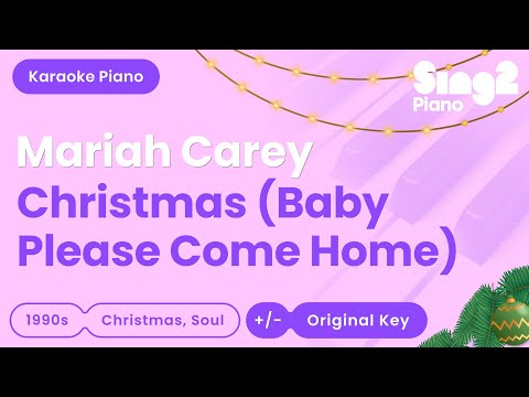 Mariah Carey - Christmas (Piano Karaoke)