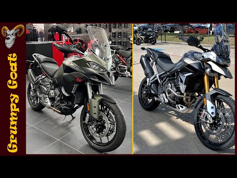2025 Ducati Multistrada V2S vs 2023 Tiger 900 Rally Pro - It was not even close | A Short Test Ride