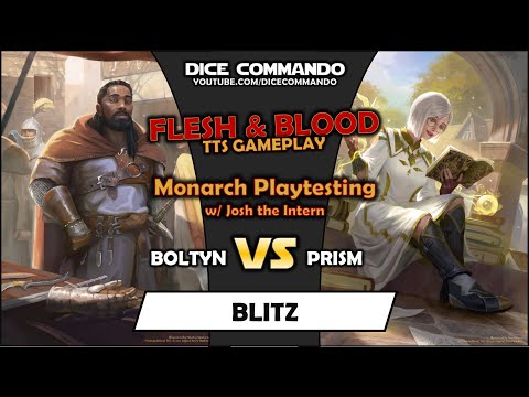 Flesh and Blood TCG | TTS Playtesting | Blitz | Prism v Boltyn