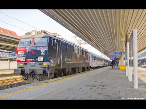 [PKP Intercity] EP09-014 "Bitwa Warszawska 1920" z pociągiem IC "Piast" | Poznań Główny