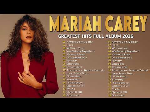 Mariah Carey Greatest Hits Playlist 2026 | Best Songs & Top Diva Hits #dv1