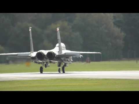 F-15 quick scramble at Lakenheath 26.10.16