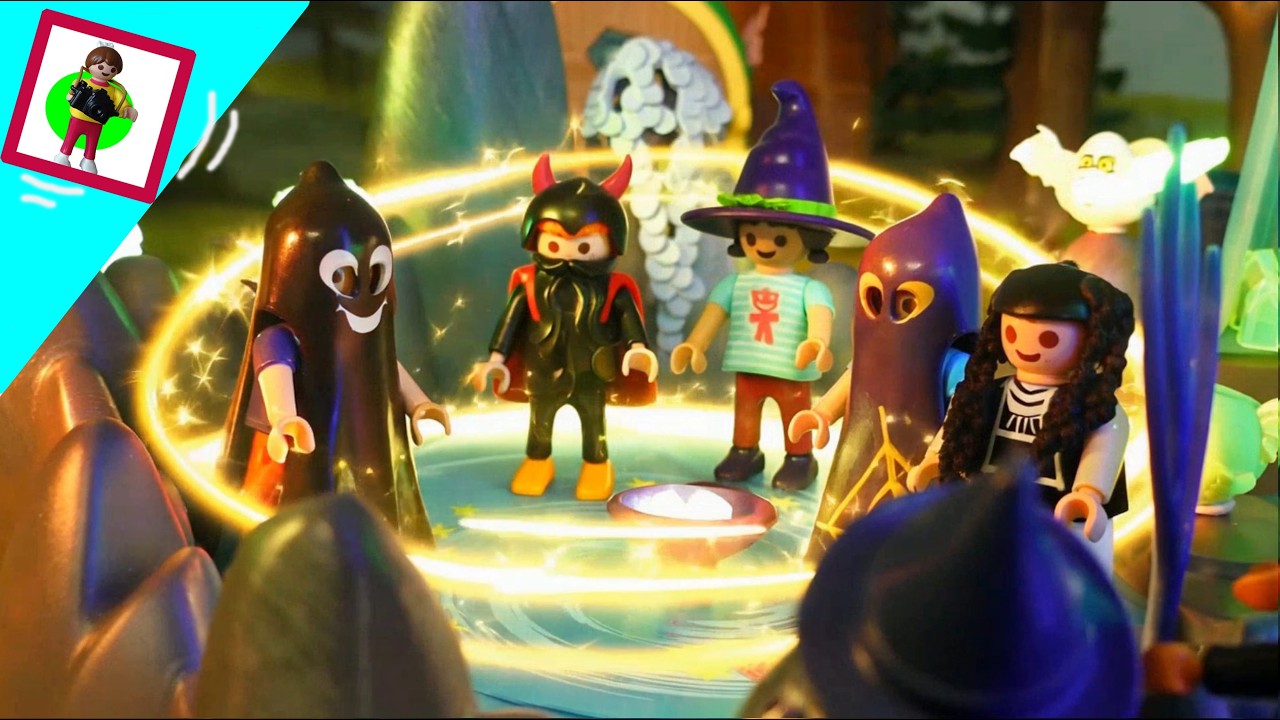 Playmobil Film "Halloween Crazy  Rutsche" Familie Jansen / Kinderfilm / Kinderserie