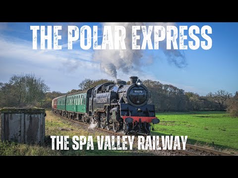 The Polar Express at The Spa Valley Railway | Steam & Diesel Christmas Special! (80078 & 33063)