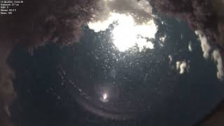 All sky camera capture from Poiana Rusca Mountains 2024-06-17