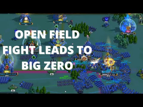 Open Field Fight Leads to Big Zero! Rise of Kingdoms KvK