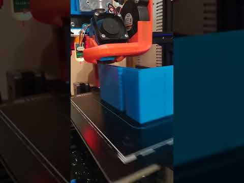 Ender 3 Pro, MKS ROBIN E3 Klipper 150mm/s, 12k acceleration, ringing test