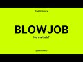 Blowjob Meaning In Hindi Urdu Meaning Of Blowjob Blowjob Ka Matlab Blowjob क्या है