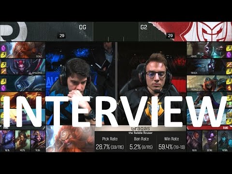 Hybrid Youngbuck Perkz Kikis / Mithy xPeke PowerOfEvil Soaz OG vs G2 Post Game Interview