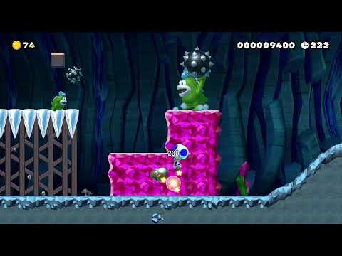 Sudden Vertigo Grotto by Lv97Mudkip 🍄 Super Mario Maker 2 ✹Switch✹ #aqf