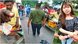 কমলাপুরে হেনস্তার স্বীকার জাপানিজ সুন্দরী। বিপাকে পড়লেন ভাষা না জানার কারনে।
