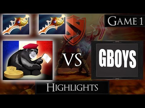 SingSing MFF Dota 2 - Monkey Freedom Fighters vs Gboys The Defense 5  Game 1