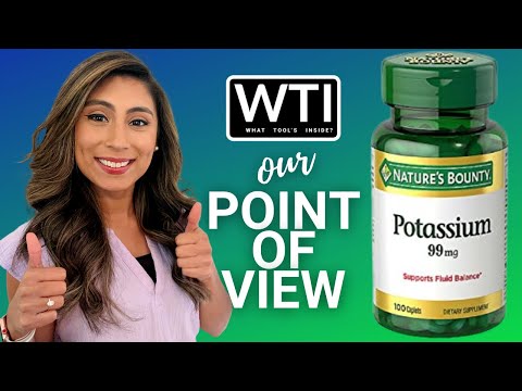 Nature's Bounty Potassium Supplement - WTI product video review