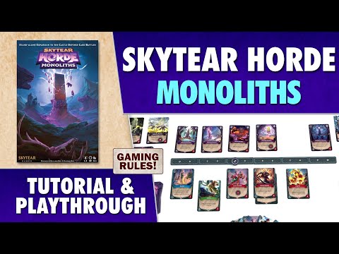 Skytear Horde: Monoliths - Solo Tutorial & Playthrough