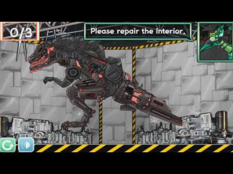 Dino Robot Corps   Terminator T rex   Repair   Dino robot   Kids Songs