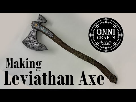 Making full size Leviathan Axe from God of War // Cosplay