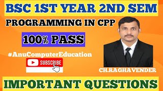 Download the video "Programming in cpp important questions 2025 | bsc 2nd sem cpp important questions 2025"