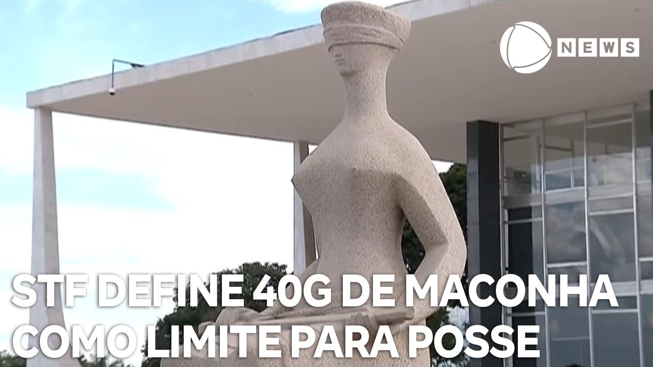 STF define limite de 40g de maconha para uso pessoal