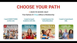 ASL Resources Membership Brochure (link in description)